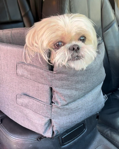 Gray Pet Carpool Seat - MySnuggleLife