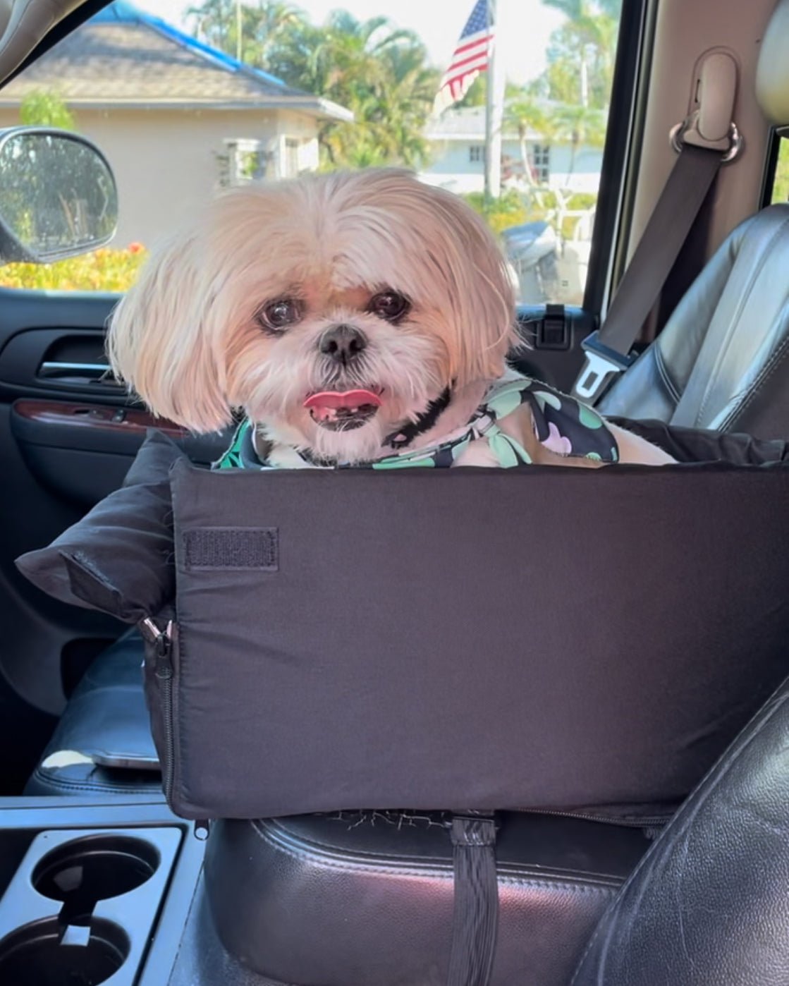 Black Pet Carpool Seat - MySnuggleLife