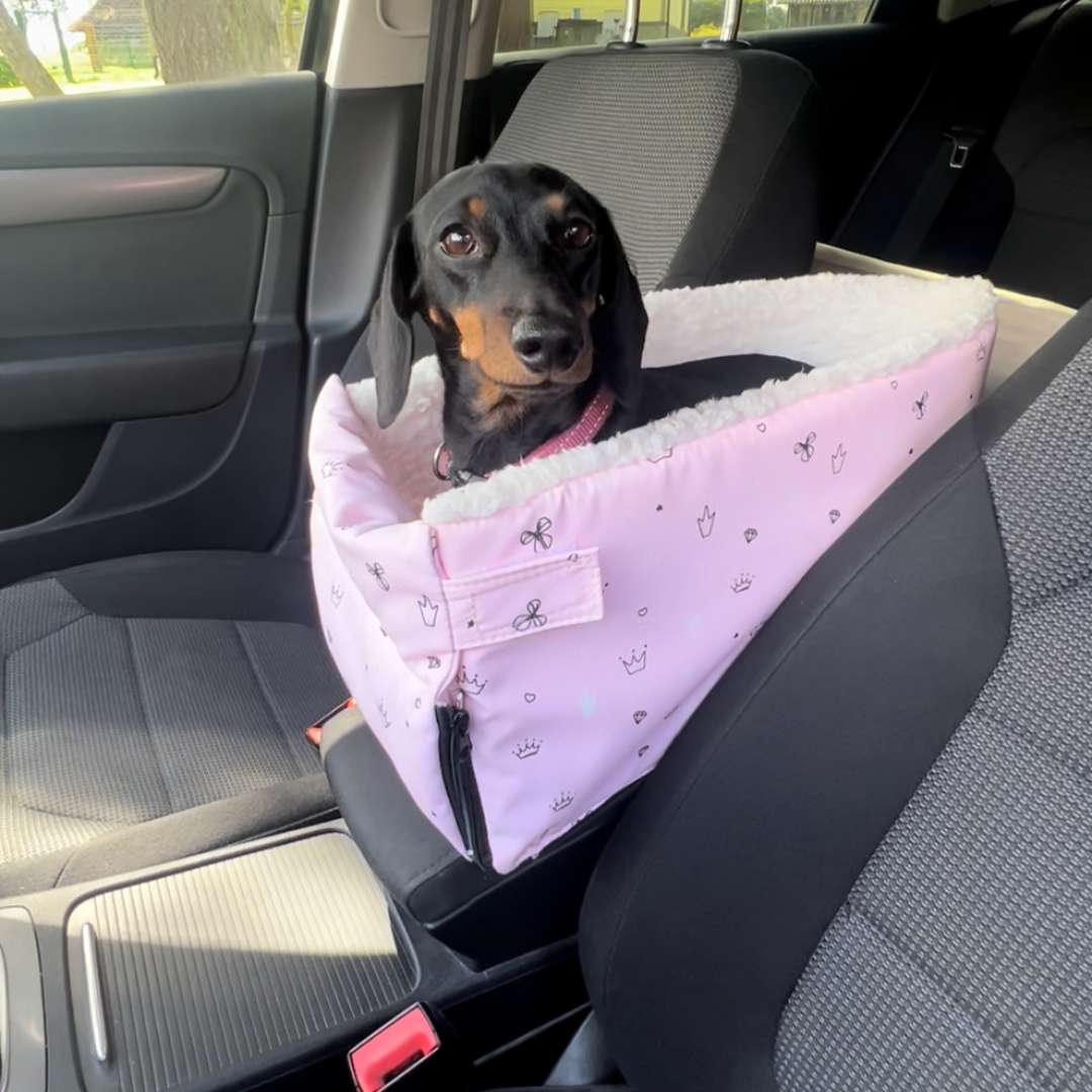 Pink Pet Carpool Seat - MySnuggleLife